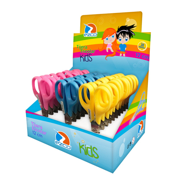 TIJERAS ESCOLAR MILIMETRADA ESTILO KIDS (24-600) – Ecuapapel