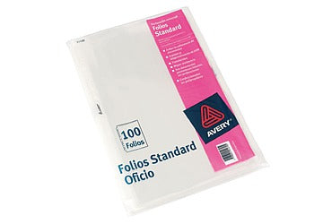 FOLIO OFICIO AVERY STANDARD X 100