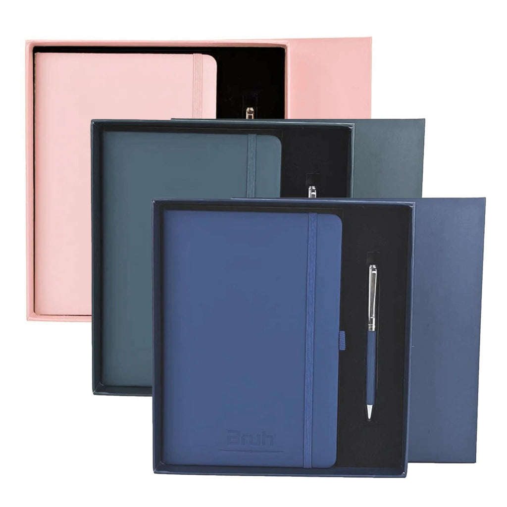 SET FINO DE LIBRETA Y LAPICERA BRUH