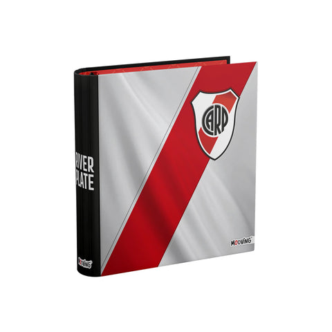 CARPETA MOOVING ESCOLAR 3X40 RIVER PLATE 1