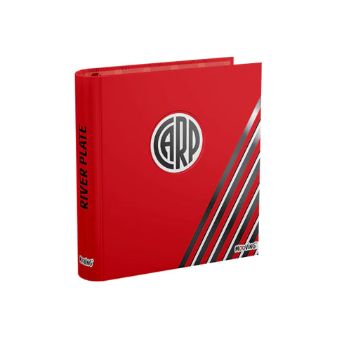 CARPETA MOOVING ESCOLAR 3X40 RIVER PLATE 3