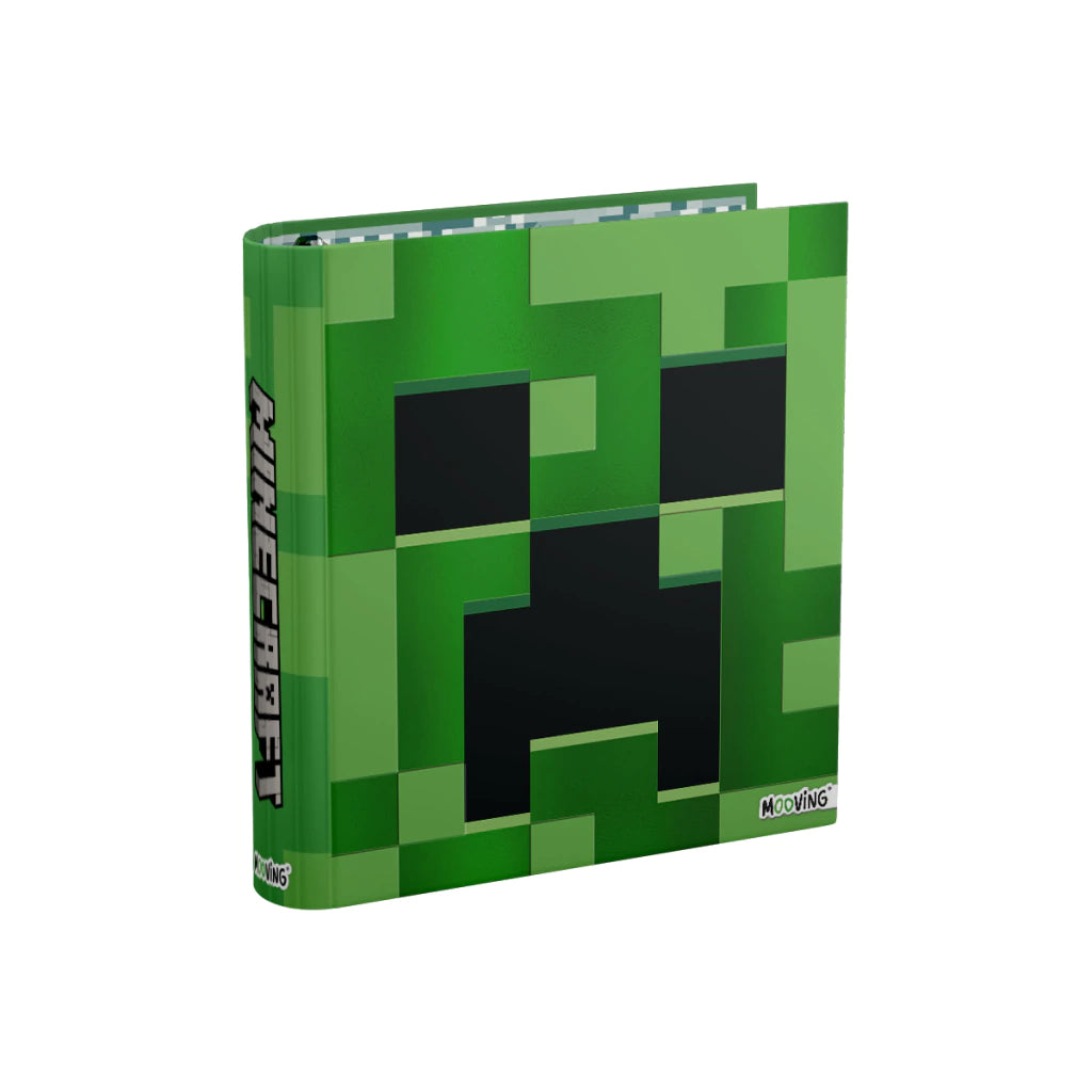 CARPETA MOOVING ESCOLAR 3X40 MINECRAFT 1 - libreriaoasis.com