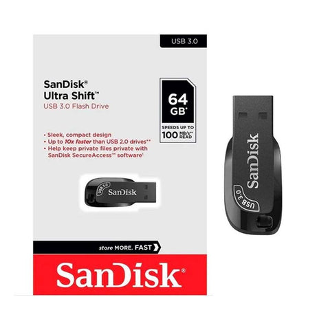 PEN DRIVE  32GB SANDISK ULTRA SHIFT USB 3.2