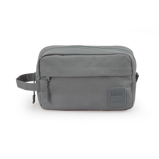 CARTUCHERA 2 CIERRES TALBOT BASICS VARIOS COLORES - libreriaoasis.com