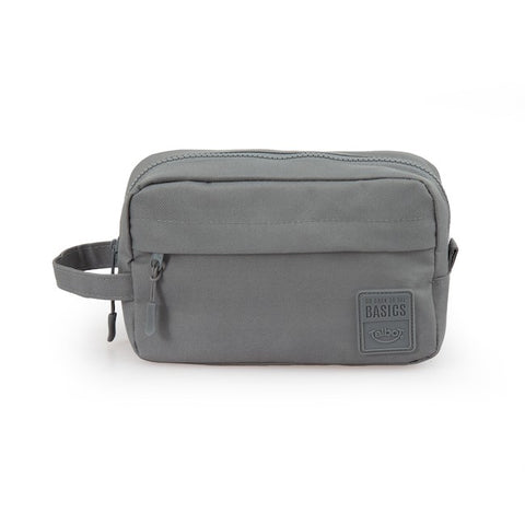 CARTUCHERA 2 CIERRES TALBOT BASICS VARIOS COLORES