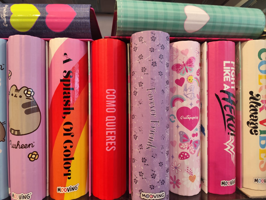 CARPETA MOOVING ESCOLAR 3X40 MUJER (motivo a elección sobre stock)