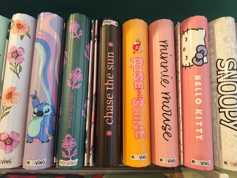 CARPETA MOOVING A4 2X40 MUJER (motivo a elección sobre stock)