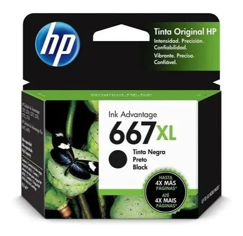 HP 667XL NEGRO