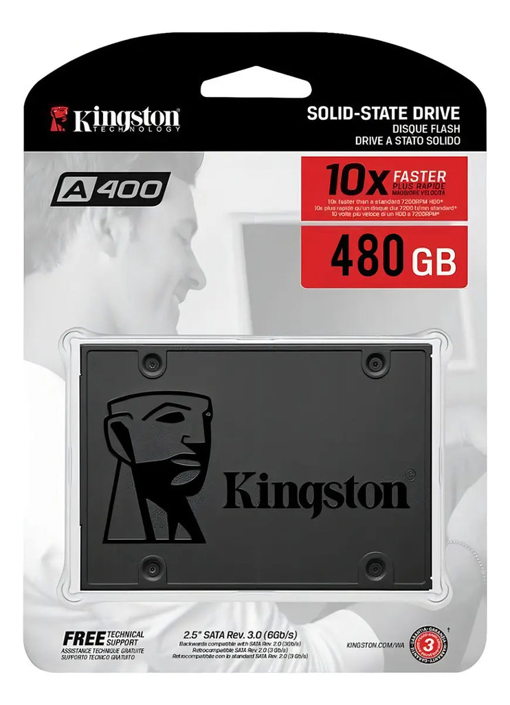 DISCO SSD KINGSTON A400  480GB