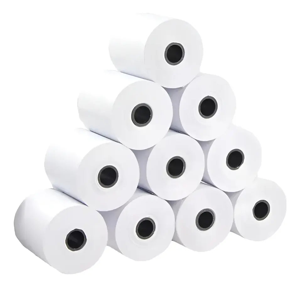ROLLO PAPEL TERMICO 80 mm X 60 m x 8 unidades