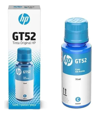 TINTA HP GT 52 CIAN