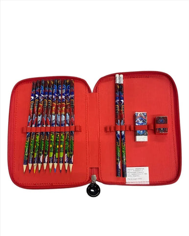 CARTUCHERA SET ESCOLAR AVENGERS *OFERTA*