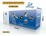 TELESCOPIO GALILEO 700x76