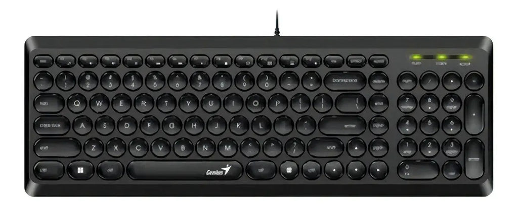TECLADO GENIUS SLIM STAR Q200 USB BLACK