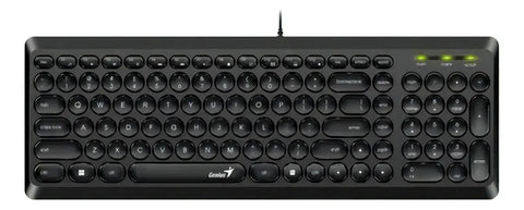 TECLADO GENIUS SLIM STAR Q200 USB BLACK