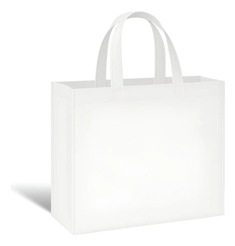 BOLSA de TELA Friselina 40x50  BOX BLANCA