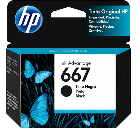 HP 667 NEGRO