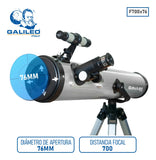 TELESCOPIO GALILEO 700x76