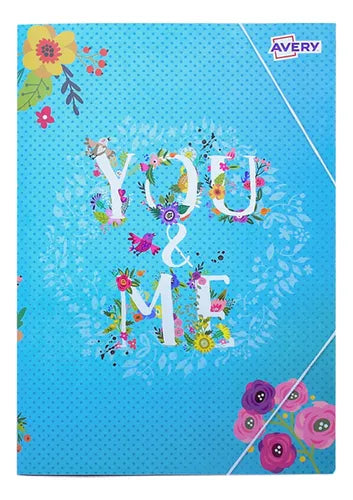 CARPETA N° 5 C/ELASTICO OFICIO OFERTA AVERY - libreriaoasis.com