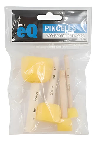 Set De 4 Taponadores De Esponja Eq Distintas Medidas - libreriaoasis.com