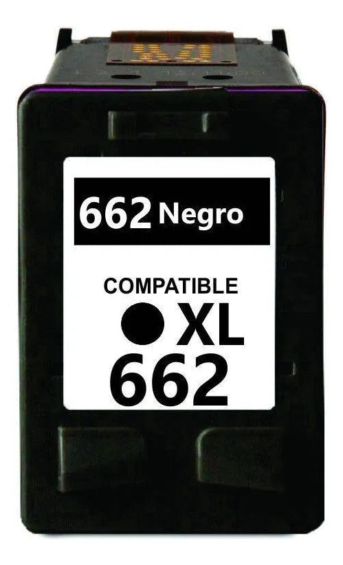CARTUCHO HP 662XL ALTERNATIVO NEGRO 22ML