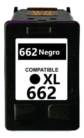 CARTUCHO HP 662XL ALTERNATIVO NEGRO 22ML