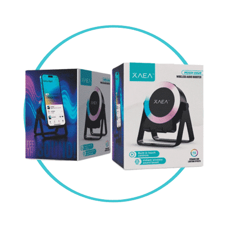 PARLANTE XAEA AMPLIFICADOR RE-SOUND 3 PULGADAS BT + INDUCCION