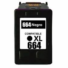 CARTUCHO HP 664XL ALTERNATIVO NEGRO 22ML