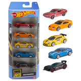 HOT WHEELS COCHES BASICOS pack x 5 unidades