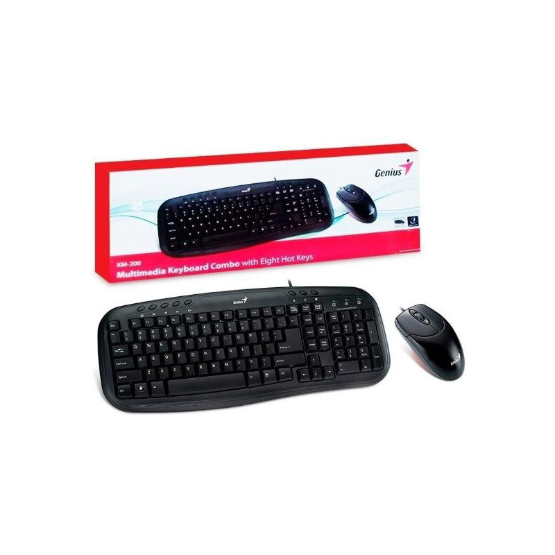 Combo TECLADO + MOUSE GENIUS Smart KM-200