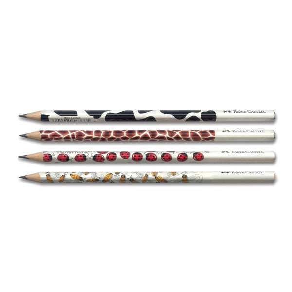  LAPIZ GRAFITO FABER CASTELL ANIMALES