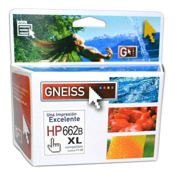  GNEISS HP 662XL NEGRO 11ML