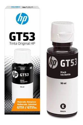 TINTA HP GT 53 NEGRA ORIGINAL