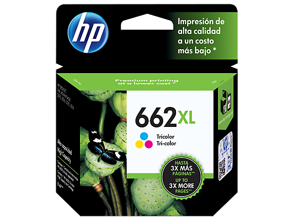  HP 662XL TRICOLOR 8 ML
