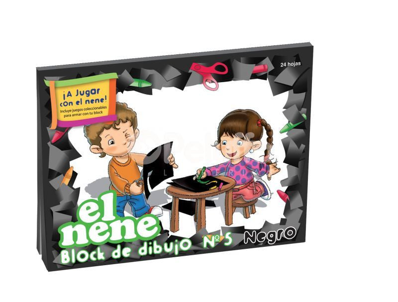  BLOCK Nº 5 "EL NENE" Negro